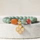 Jade Four Leaf Clover Prosperity Bracelet