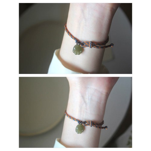 Hetian Jade Cat Paw Prosperity Bracelet Hetian Jade Cat Paw Prosperity Bracelet