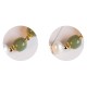 14K Gold Plated Pearl Hetian Cyan Jade Sincerity Bead Bracelet 14K Gold Plated Pearl Hetian Cyan Jade Sincerity Bead Bracelet
