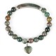 Quartz Heart Healing Beads Bracelet Quartz Heart Healing Beads Bracelet