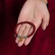 Cinnabar Green Aventurine Luck Blessing Bracelet