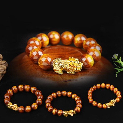 Golden Tiger Eye Pixiu Bracelet Golden Tiger Eye Pixiu Bracelet