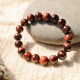 Natural Tiger Eye Healing Bead Bracelet Natural Tiger Eye Healing Bead Bracelet