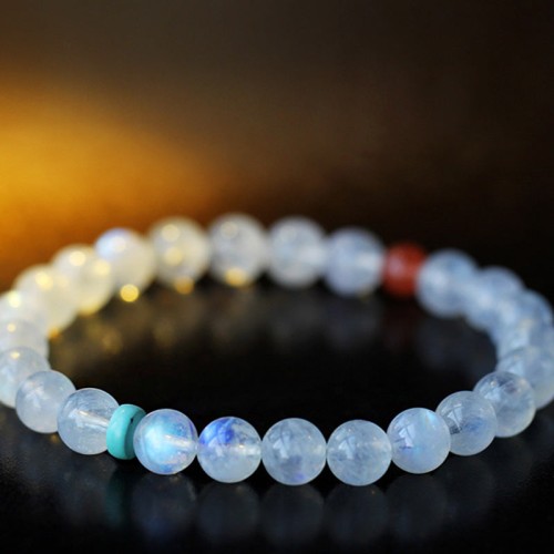 Moonstone Calm Healing Positive Bracelet Moonstone Calm Healing Positive Bracelet