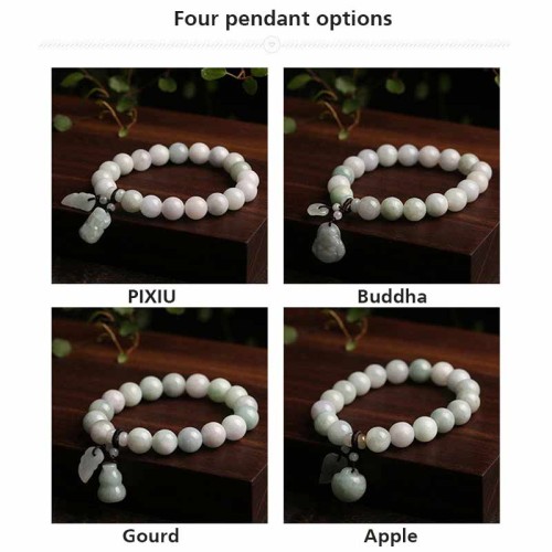 Natural Jade Pi Xiu Buddha Success Bracelet Natural Jade Pi Xiu Buddha Success Bracelet