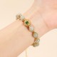 Natural Jade Prosperity Bead Bracelet Natural Jade Prosperity Bead Bracelet