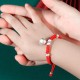 925 Sterling Silver Fu Character Lucky Money Bag Kids Bracelet 925 Sterling Silver Fu Character Lucky Money Bag Kids Bracelet