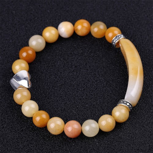 Crystal Beads Unisex Heart Bracelet Crystal Beads Unisex Heart Bracelet