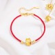925 Silver Year of the Dragon Golden Dragon Strength Bracelet 925 Silver Year of the Dragon Golden Dragon Strength Bracelet