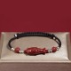 925 Silver Koi Fish Cinnabar Copper Coin Bracelet 925 Silver Koi Fish Cinnabar Copper Coin Bracelet