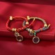Om Mani Padme Hum Zakiram Wealth Amulet Bracelet