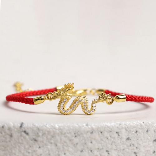 Dragon Auspicious Golden Luck Bracelet Dragon Auspicious Golden Luck Bracelet