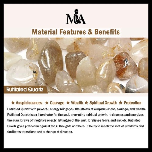 14K Gold Green Rutilated Quartz Eternal Love Bracelet 14K Gold Green Rutilated Quartz Eternal Love Bracelet