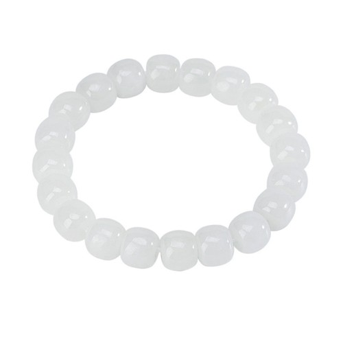 Hetian White Jade Happiness Blessing Bracelet Hetian White Jade Happiness Blessing Bracelet
