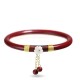 Cinnabar Flower Blessing Bangle Bracelet Cinnabar Flower Blessing Bangle Bracelet