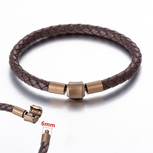 Vintage Leather Rope Luck Braid Bracelet Vintage Leather Rope Luck Braid Bracelet