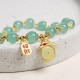 Year of the Dragon Red Agate Green Aventurine Bracelet Year of the Dragon Red Agate Green Aventurine Bracelet