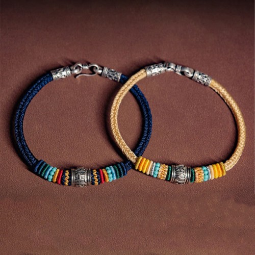 Tibetan Om Mani Padme Hum Purity Bracelet Tibetan Om Mani Padme Hum Purity Bracelet