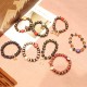 Swallowing Beast Family Wealth Thangka Bracelet