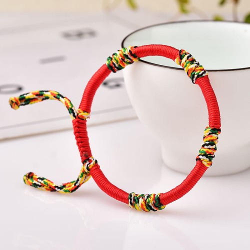 Tibetan King Kong Knot Lucky Protection Bracelet
