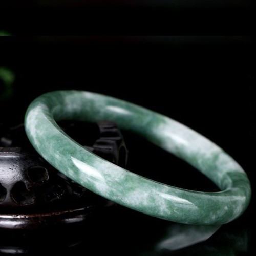 Natural Jade Luck Abundance Bangle Natural Jade Luck Abundance Bangle