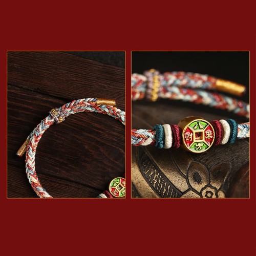 Flash Sale: Colorful Rope Wealth Knot Luck Bracelet Flash Sale: Colorful Rope Wealth Knot Luck Bracelet