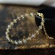 Natural Moonstone 14K Gold Healing Bracelet Natural Moonstone 14K Gold Healing Bracelet