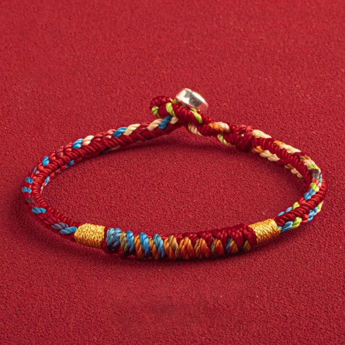 Multicolored "Safe & Lucky" Bracelet Multicolored "Safe & Lucky" Bracelet