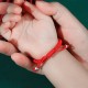 925 Sterling Silver Fu Character Lucky Money Bag Kids Bracelet 925 Sterling Silver Fu Character Lucky Money Bag Kids Bracelet
