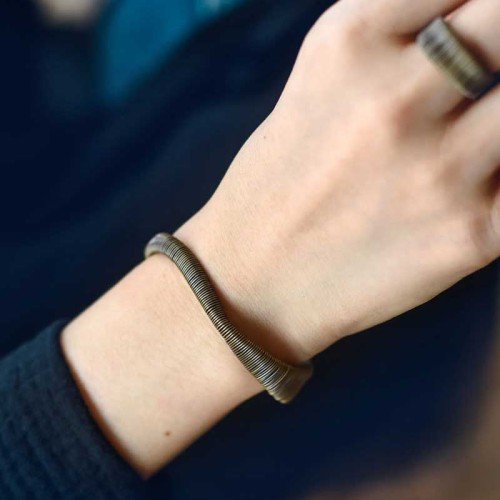 Wrapped Copper Luck Wealth Adjustable Cuff Bracelet Wrapped Copper Luck Wealth Adjustable Cuff Bracelet