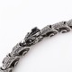 Dragon Pattern Titanium Steel Protection Bracelet