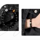 999 Silver Black Obsidian Tiger Eye Om Mani Padme Hum Bracelet 999 Silver Black Obsidian Tiger Eye Om Mani Padme Hum Bracelet