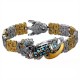 Tibetan Nine-Eye Dzi PiXiu Turquoise Wealth Bracelet Tibetan Nine-Eye Dzi PiXiu Turquoise Wealth Bracelet