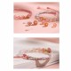 Gradient Agate Peach Blossom Luck Bracelet Gradient Agate Peach Blossom Luck Bracelet