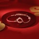 925 Silver Year of the Dragon Copper Koi Fish Luck Bracelet 925 Silver Year of the Dragon Copper Koi Fish Luck Bracelet