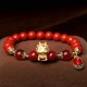 Year of the Dragon Cinnabar Ingot Protection Bracelet Year of the Dragon Cinnabar Ingot Protection Bracelet