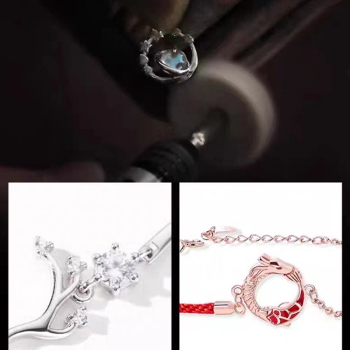 925 Silver Year of the Dragon Copper Koi Fish Luck Bracelet 925 Silver Year of the Dragon Copper Koi Fish Luck Bracelet