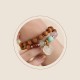 Chalcedony Peace Buckle Soothing Double Wrap Bracelet