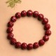 Cinnabar Om Mani Padme Hum Lotus Bracelet