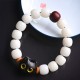 Bodhi Seed Sandalwood Lucky Cat Wisdom Bracelet