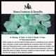 Various Gemstone Crystal Love Bracelet Various Gemstone Crystal Love Bracelet