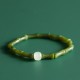 Green Bamboo Jade Luck Bracelet Green Bamboo Jade Luck Bracelet