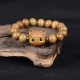 Ebony Wood Green Sandalwood Lovely Cat Bracelet Ebony Wood Green Sandalwood Lovely Cat Bracelet