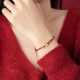 Sterling Silver Cherry Blossom Chalcedony Bracelet Sterling Silver Cherry Blossom Chalcedony Bracelet