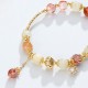 Colorful Rutilated Quartz Cat Eye Zircon Auspicious Bracelet Colorful Rutilated Quartz Cat Eye Zircon Auspicious Bracelet
