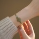 Lotus Jade Luck Happiness Bracelet