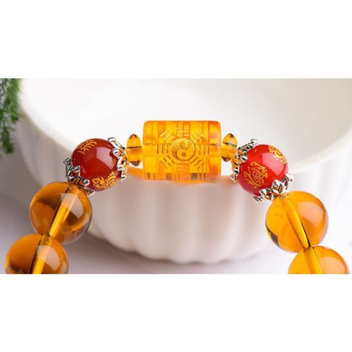 Natural Citrine Fortune Happiness Bracelet Natural Citrine Fortune Happiness Bracelet