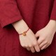 Handmade Fu Character Luck Happiness Bell Bracelet Handmade Fu Character Luck Happiness Bell Bracelet