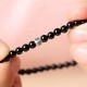Black Obsidian Smoky Quartz Strength Bracelet