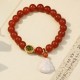 Natural Red Agate Buddha Success Bracelet Natural Red Agate Buddha Success Bracelet